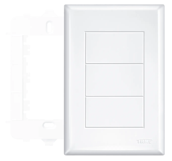 PLACA 4" X 2" - CEGA COM SUPORTE - EVIDENCE